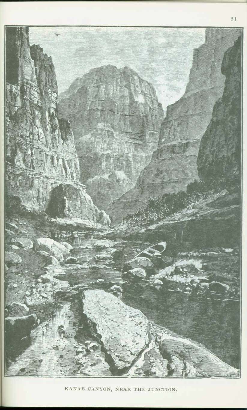 THE CAÑONS OF THE COLORADO-- the 1869 discovery voyage down the Colorado River. vist0059i